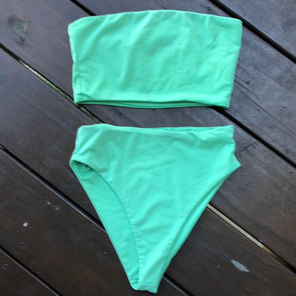 Mint Green Bikini Set
